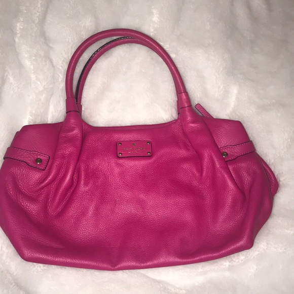 kate spade Handbags - Kate Spade Fuchsia purse-never used